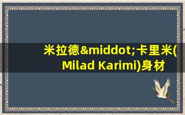 米拉德·卡里米(Milad Karimi)身材